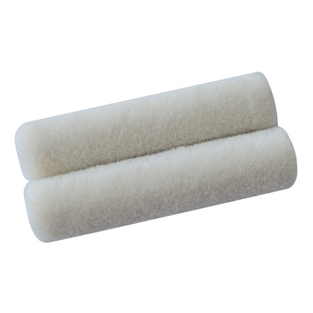 REDTREE INDUSTRIES Redtree Industries 36030 Mohair Mini Paint Roller Cover - 4", Twin Pack 36030